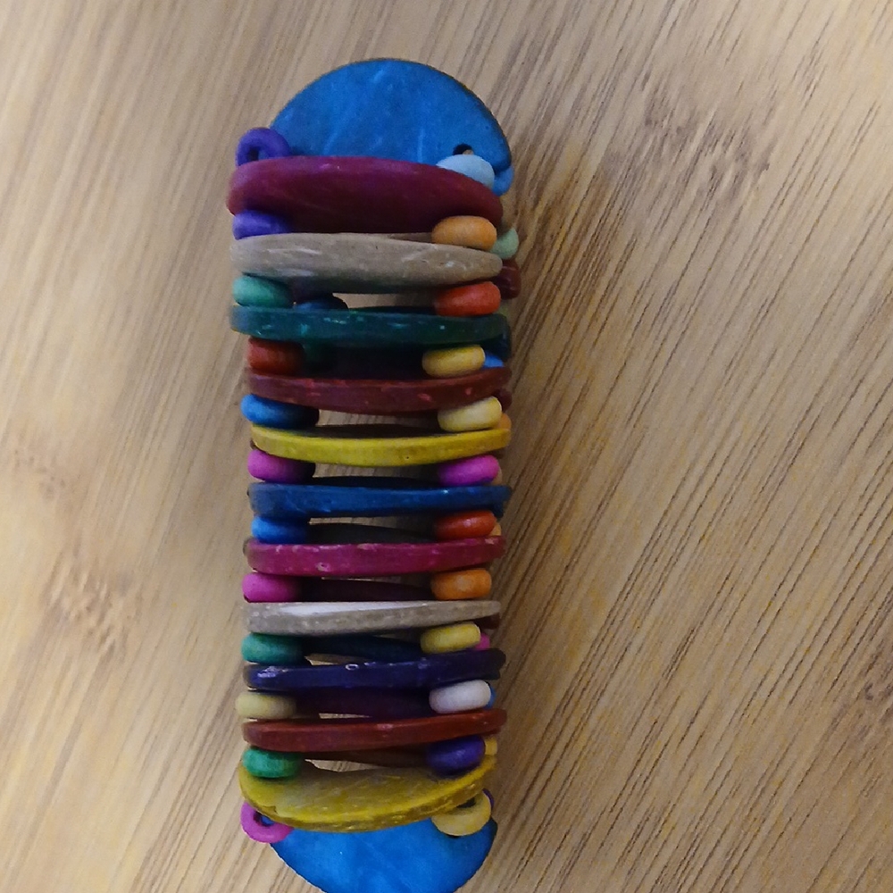 Colorful Beaded Stretch Bracelet - Picture 3 of 3